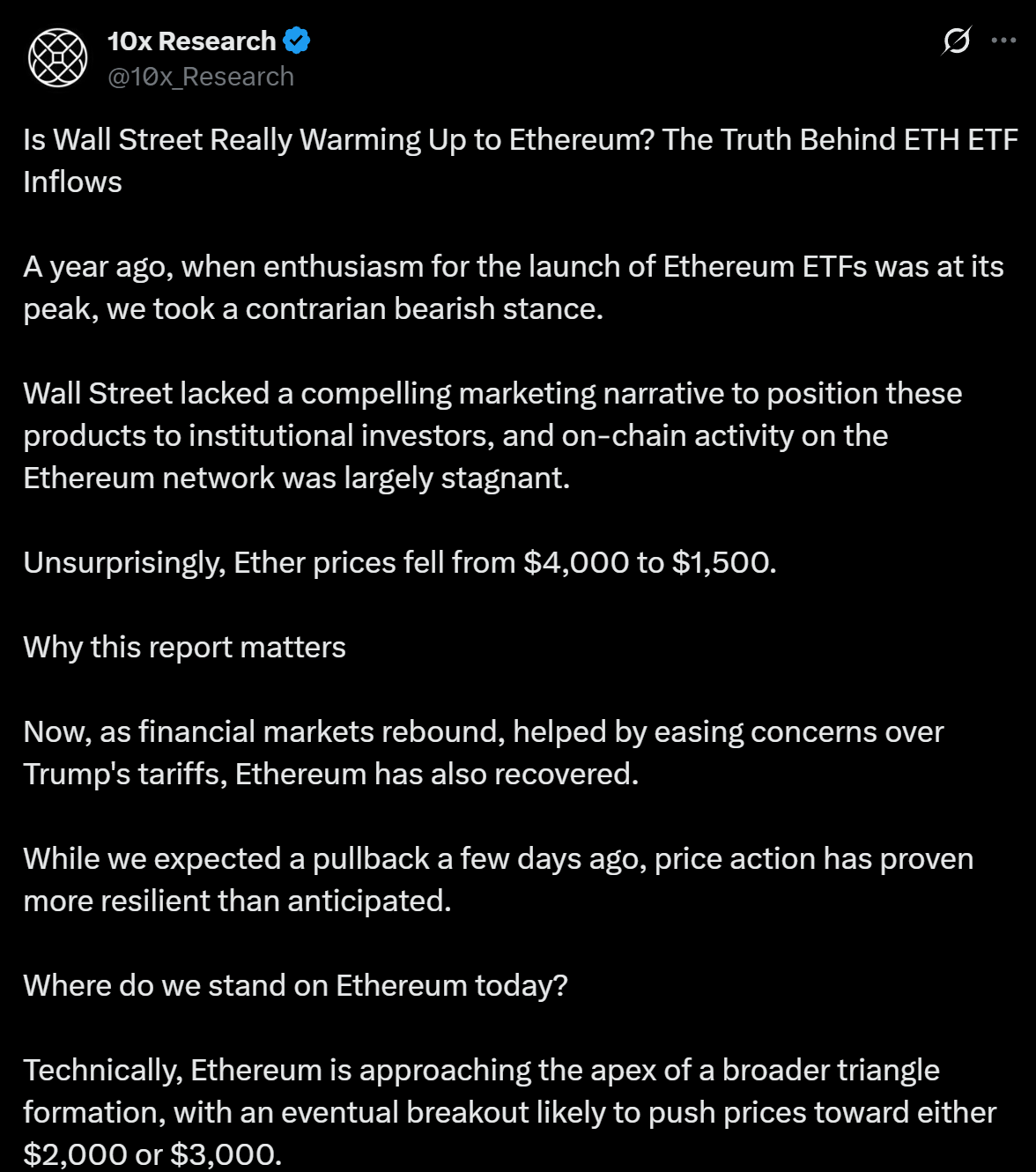 降本增效=裁员+卖ETH？EF财库新政在传递哪些信号